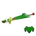 Kelp Splat Charger in Splatoon
