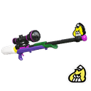 Firefin Splatterscope in Splatoon 2