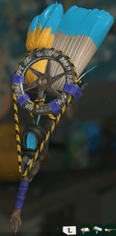 Touring Brush in Splatoon Raiders