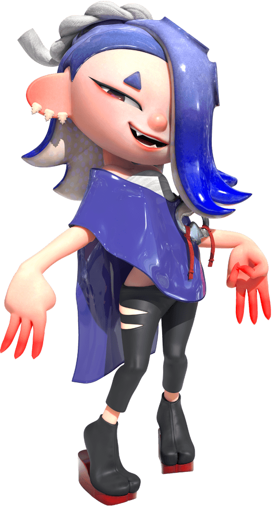 Official render of Shiver from Splatoon 3