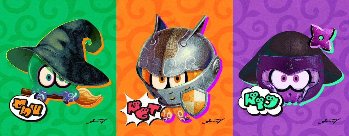 Splatfest art: What would you be in a fantasy world?
