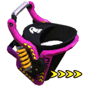 Slosher Deco in Splatoon