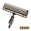 Carbon Roller Deco in Splatoon 3